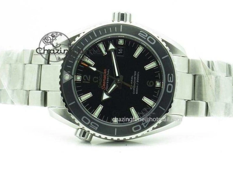 1221 Planet Ocean Professional Ceramic Bezel 45mm 1:1 Noob Best Edition on SS Bracelet A Attractive 8289